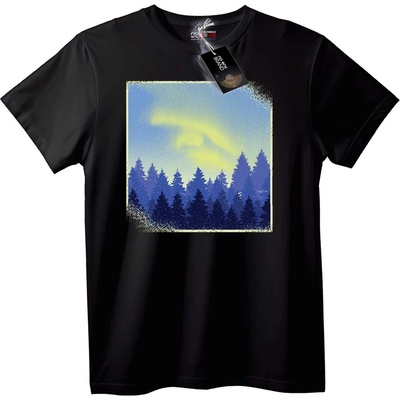 NOONEBRAND Тениска Горска небесна - 6XL, White