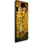 Wallity Репродукция върху платно, Густав Климт Целувката, 30 x 80 cm - Wallity (265VGA1110)