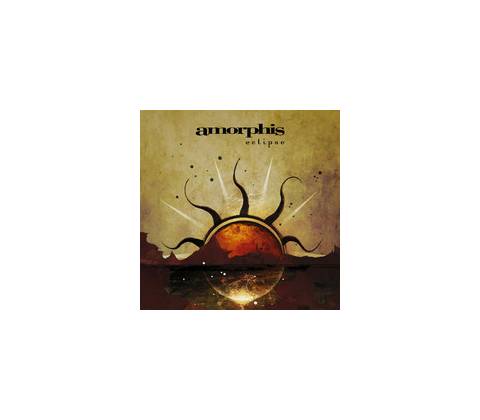 ECLIPSE - ORANGE-BLACK MARBLED LP