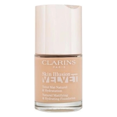 Clarins Skin Illusion Velvet Tekutý make-up s matným finišem s vyživujícím účinkem 105.5W 30 ml