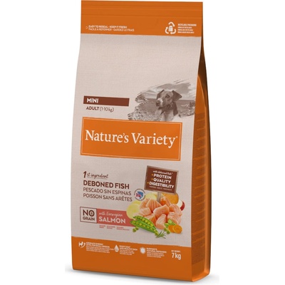 Natures Variety No Grain Mini Adult losos 2 x 7 kg