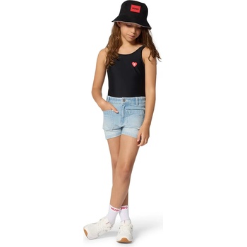 HUGO Детска памучна капела с две лица hugo (g01165.52.56)