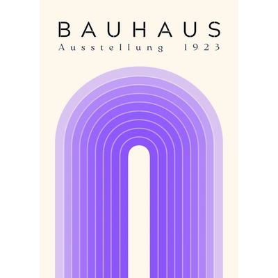 Plagát, Obraz - Bauhaus Print 24, 30 × 40 cm