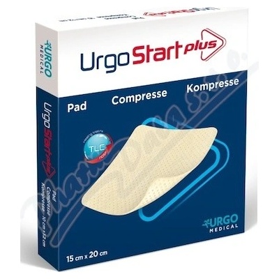 UrgoStart plus Pad krytí lipidok.NOSF 15 x 20 cm 10 ks