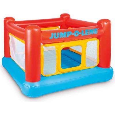 Intex Nafukovací trampolína hrad 174 x 174 x 122 cm 48260