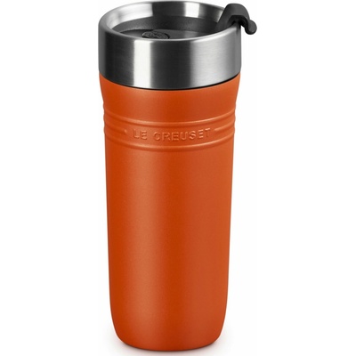 Le Creuset Termální hrnek On The Go 350 ml ohnivě oranžový