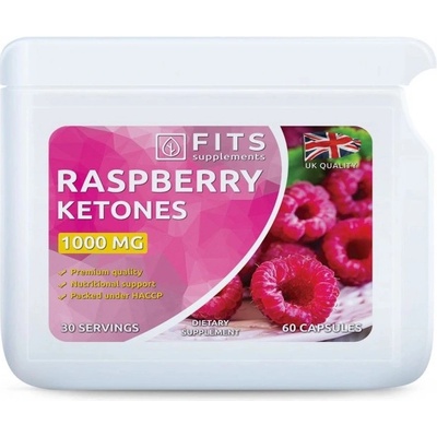 Fits Supplements Malinové ketóny 1000mg 60 kapsúl