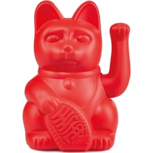 Maneki Neko Donkey Lucky Cat - červená