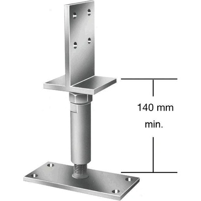 Coleman Botka podpěrná Výš.nastav.k zadlab.150x80x70 071333000