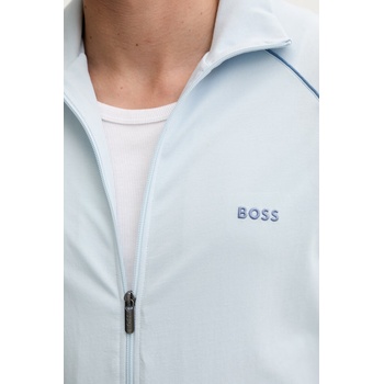 HUGO BOSS суичър с цип мъжки от памук с еластан Mix&Match Jacket Z (50515307)
