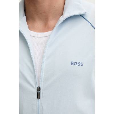 HUGO BOSS суичър с цип мъжки от памук с еластан Mix&Match Jacket Z (50515307)