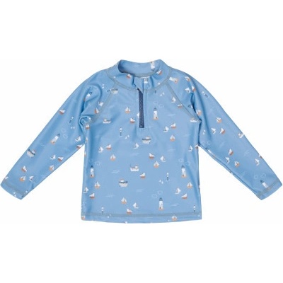 Little Dutch Plavecké tričko dlhý rukáv Námornícky záliv Dark Blue