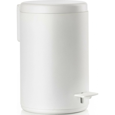 Zone Denmark Kúpeľňový kôš RIM 3 L, biely, hliník
