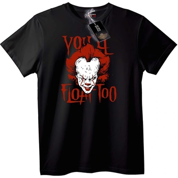 NOONEBRAND Тениска Pennywise Ще плувате - 2XL, White