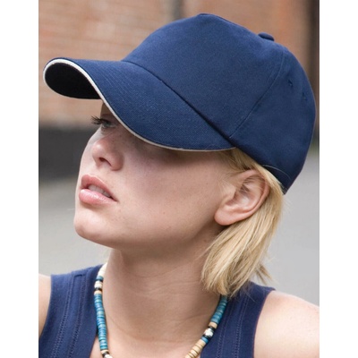 Result Headwear Bavlnená Navy/Putty