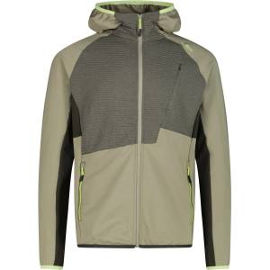 CMP Мъжко синтетично яке CMP Grid Tech Jacket Fix Hood Synthetic jacket - Sage - размер 52 (EU) (004-7244-0314)