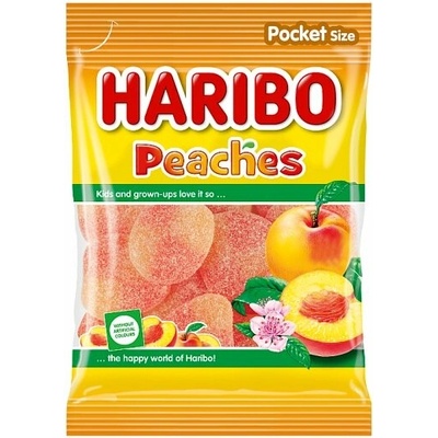 Haribo Želé s broskvovou příchutí 80 g