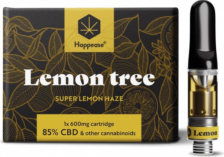 Happease CBD cartridge Lemon Tree 600 mg 85 % CBD - Heureka.cz