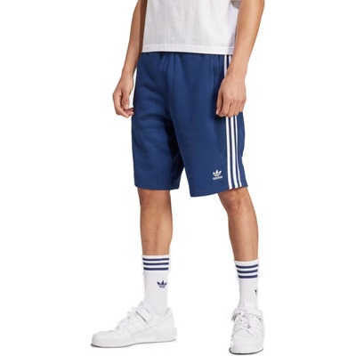 adidas pánske teplákové kraťasy ORIGINALS-3-STRIPE SHORT-NINDIG Modrá