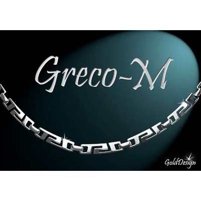 Gold Design Greco M řetízek rhodium (GD251)