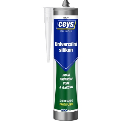 Ceys Univerzální silikon 280 ml bílá