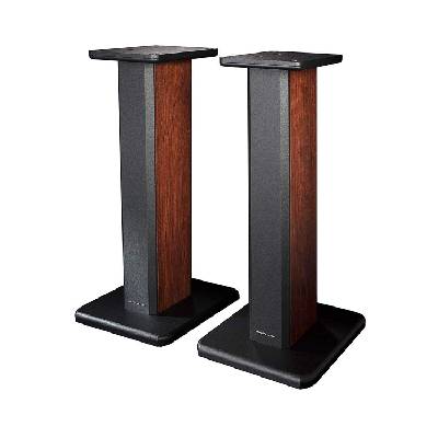 Airpulse Stand ST300 Amplify Perfection - оригинална дървена поставка за Edifier AirPulse A300 (черен-кафяв)