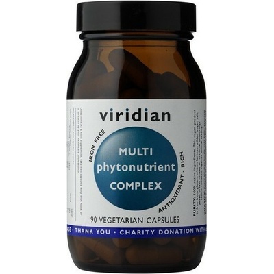Viridian Nutrition Multivitamin Phytonutrient Formula 60 kapsúl