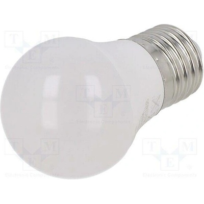 V-TAC SKU 217408 žárovka LED bílá neutrální E27 230VAC 470lm P: 4,5W 180°