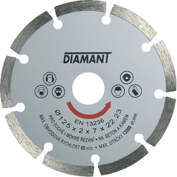 Den Braven Diamantový kotouč segmentový 150 mm 8116BD