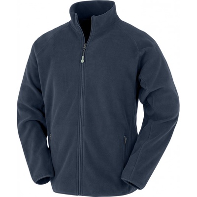 Result unisex mikina z recyklovaného fleecu R903X navy