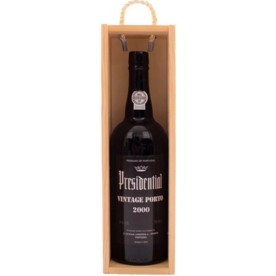 C. da Silva (Vinhos) S.A. Porto Presidential Vintage 2000 20% 0,75 l (dřevěná kazeta)