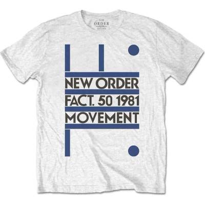 New Order Movement White XL Риза (NEWOTS03MW04)