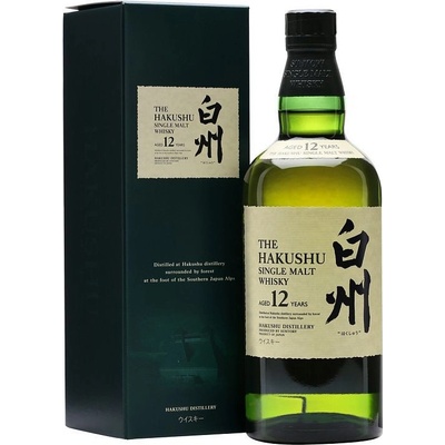 Suntory The Hakushu 12y 43% 0,7 l (holá láhev)