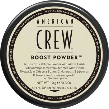 American Crew Boost Powder пудра за оформяне на коса за обем твърда фиксация 10 g