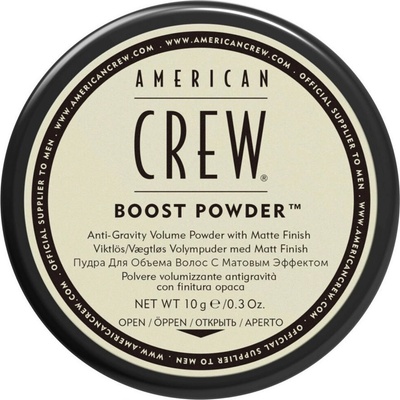 American Crew Boost Powder пудра за оформяне на коса за обем твърда фиксация 10 g