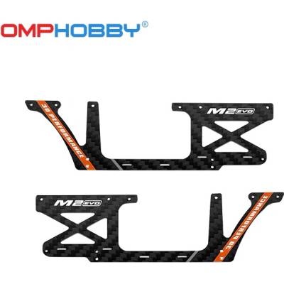 OMP Hobby M2 EVO: Sada bočníc oranžová
