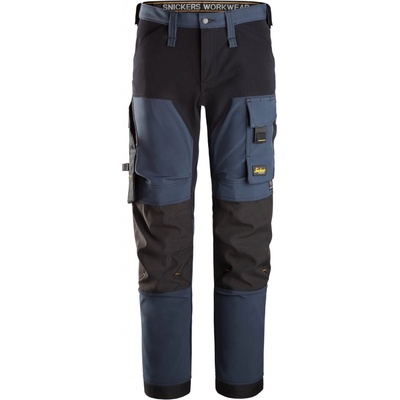 Snickers Workwear Pracovné nohavice AllroundWork Full Stretch+ modré