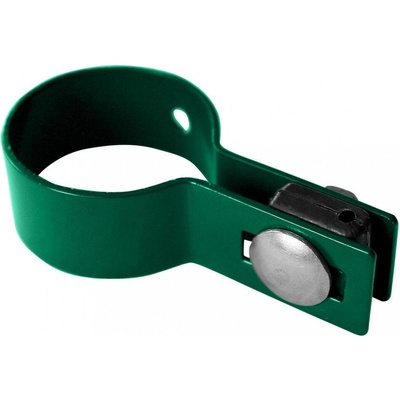 Galaxia příchytka koncová, pro sloupek 48 mm, ZN+PVC RAL6005, zelená