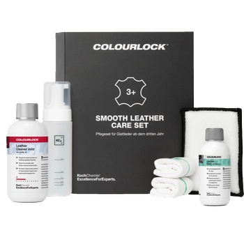 COLOURLOCK Smooth Leather Care Set - Комплект за грижа за гладка кожа от 3 години (4042)