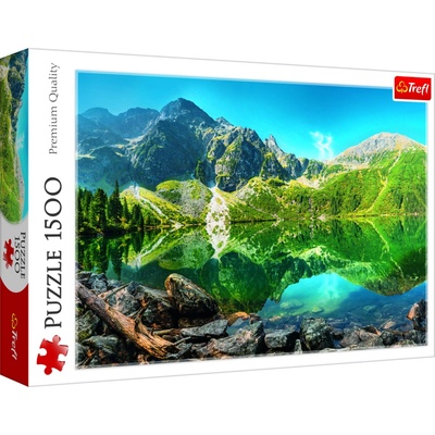 TREFL Jezero Morskie Oko Tatry 1500 dielov