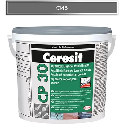 Henkel ХИДРОИЗОЛАЦИОННО ПОКРИТИЕ ЦЕРЕЗИТ cp30 СИВ 5кг (1062408)
