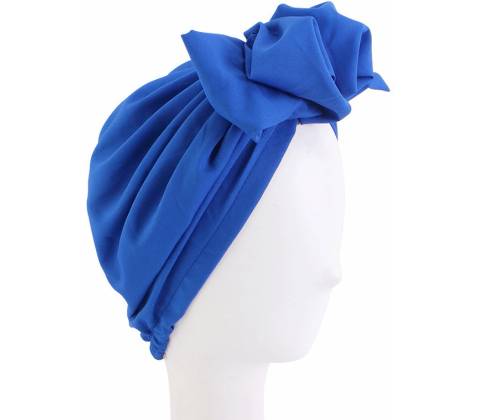 turban modrý