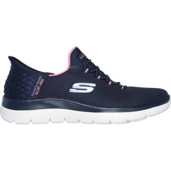 Image 1 of Skechers Slip-Ins: Summits - Diamond Dream - Navy/Pink