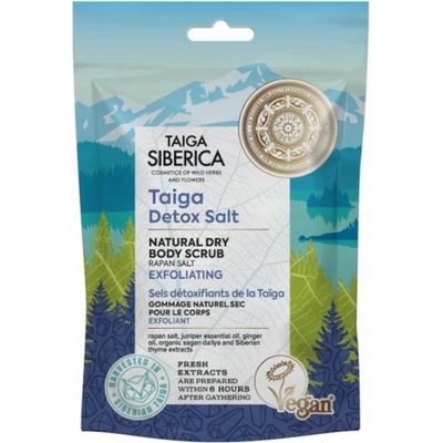 Natura Siberica exfoliační suchý tělový peeling Taiga 250 ml