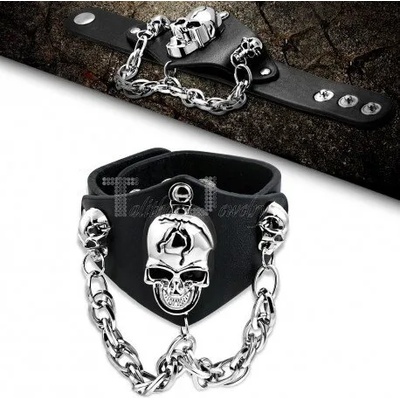 Talitha Рокерска гривна с черепи