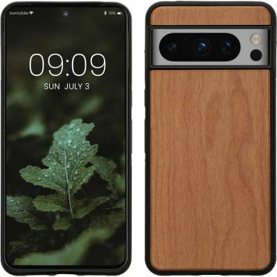kwmobile Dřevěné Google Pixel 8 hnědé