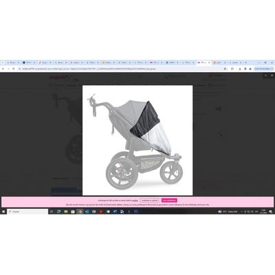 TFK sunprotection pro stroller UV siťka PRO – Zboží Dáma