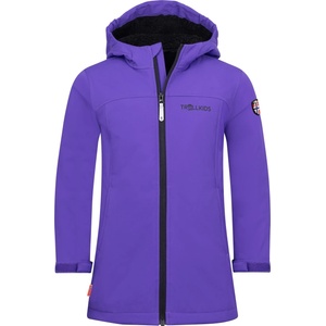 TROLLKIDS Детско софтшел яке Trollkids Girl's Kristiansand Coat Softshell jacket - Blue Purple / Black - размер 152 (EU) (703-3291-0917)