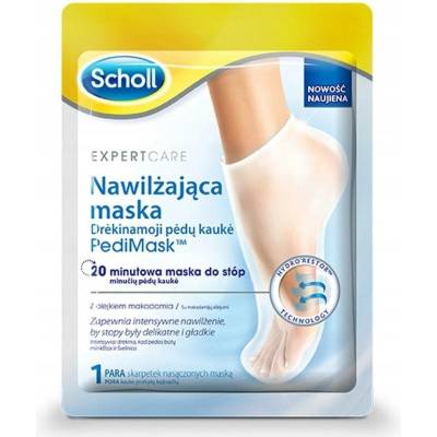 Scholl Ošetřující maska na nohy s makadamovým olejem - ponožky - 1 pár