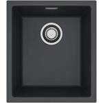 Alveus Omni - Гранитна мивка 45x45 см, черна 1150049 (1150049) Мивка за вграждане